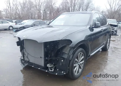 2019 BMW X3 xDrive30I z USA, uszkodzony, nr VIN 5UXTR9C58KLP77783